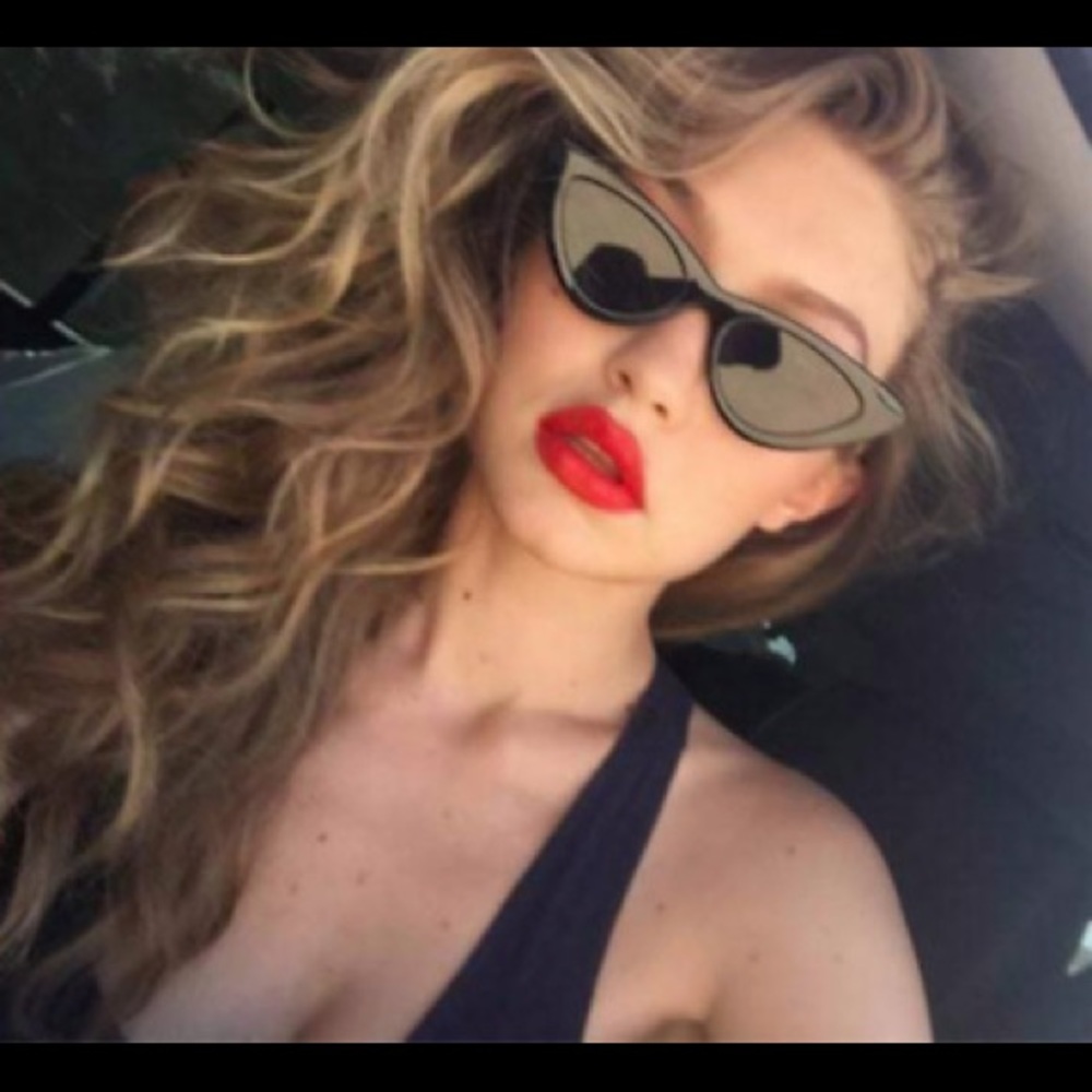 Le Specs The Last Lolita Black Sunglasses
